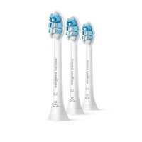 Philips Sonicare Optimal Gum Care Replacement Brush Heads, White, 3 pack, HX9033/65