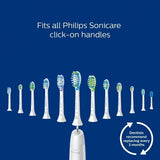 Philips Sonicare Optimal Gum Care Replacement Brush Heads, White, 3 pack, HX9033/65