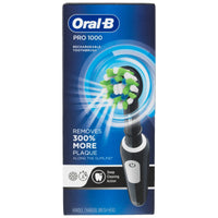 Oral-B Pro 1000 Electric Toothbrush, Rechargeable Power Toothbrush with 1 Brush Head