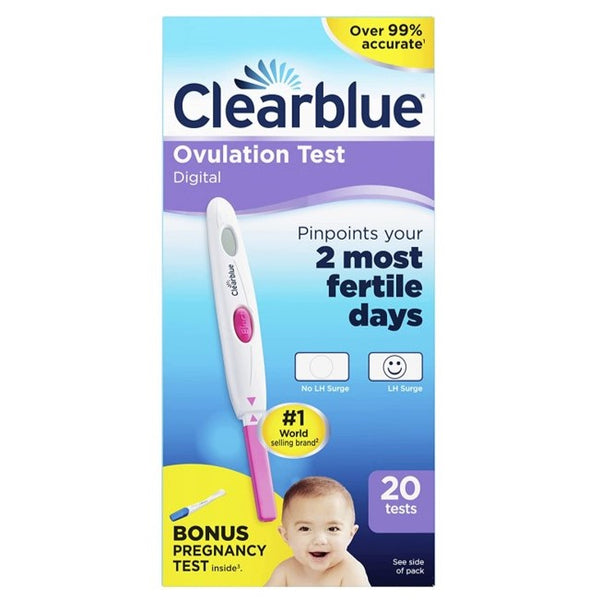 Clearblue Digital Ovulation And Pregnancy Test - Trying For A Baby Kit, 20 + 1 Tests