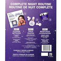 Olay Retinol Night Routine Skincare Set: Melting Facial Cleanser 12 Count + Night Super Serum 14 mL + Retinol Face Moisturizer 50 mL, Total 3 Pieces Gift Set